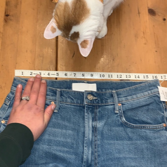 NWT- Mother Superior- The Lasso Heel- Wide Leg- Sz34- How 2 Talk 2 a Tiger Color - Picture 7 of 16